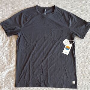 Vuori Gray Short Sleeve Tee Classic Crew